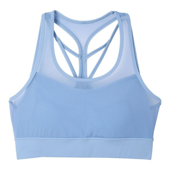 FWD Women's Push Power Mesh Sports Bra Blue- S - Picture 1 of 12